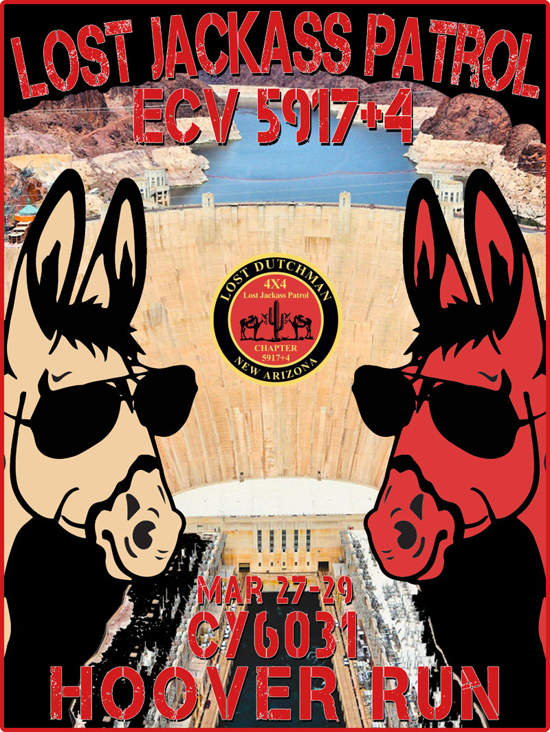 ECV Lost Jackass Hoover Run Shirt Back